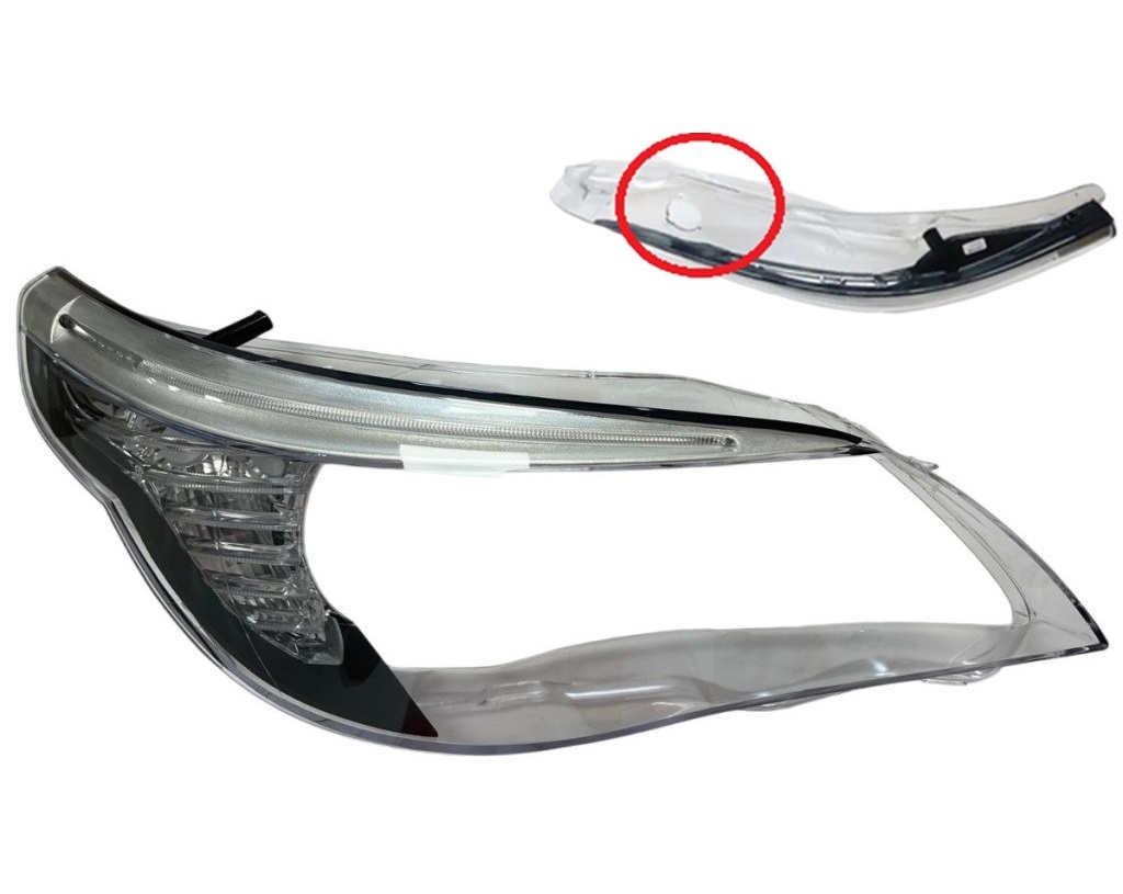  Sticla far dreapta pentru BMW Seria 5 E60/E61 LCI far Xenon cu adaptiv (2007-2010) - HCE601-H-DREAPTA 